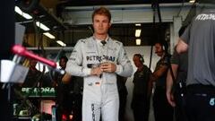 Nico Rosberg se ha dado un buen susto en Bahrain.