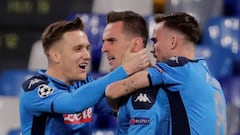 Napoli - Genk (4-0): Resumen del partido y goles