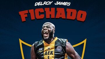 Delroy James, nuevo jugador del UCAM Murcia.