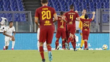 11/08/19 PARTIDO AMISTOSO PRETEMPORADA
 ROMA - REAL MADRID 
 PRIMER GOL EMPATE PEROTTI 1-1  ALEGRIA