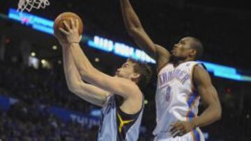 Durant y Westbrook eliminan a los Grizzlies de un gran Marc