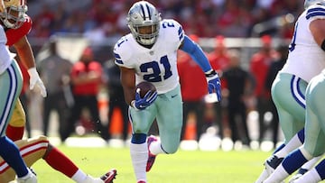 Festín de 'Zeke' Elliott ante unos San Francisco 49ers inoperantes