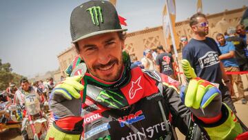 Joan Barreda, ganador del Rally de Merzouga. 