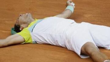 Nadal gana en un agónico partido