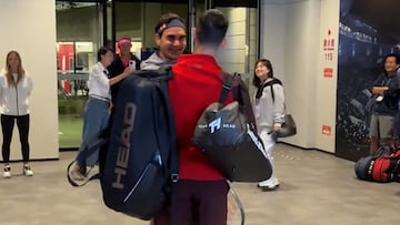 Djokovic and Federer share hilarious reunion moment in Shanghai