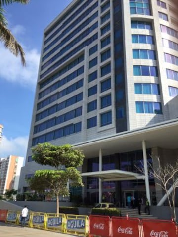 La Selección Colombia, se hospeda en el Hilton Garden Inn de Barranquilla.