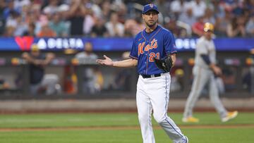 Max Scherzer es uno de los dos lanzadores de los Mets que ganan 40 millones de dólares esta campaña