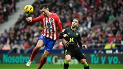 Savic, en el encuentro ante el Almería.