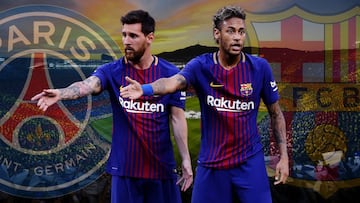 Los impresionantes números de Lionel Messi y Neymar jugando juntos