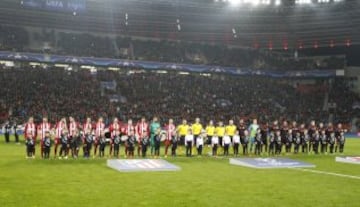 Leverkusen-Atlético de Madrid en imágenes