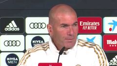 Zidane, en tono fuerte, explica la "no disponibilidad" de James