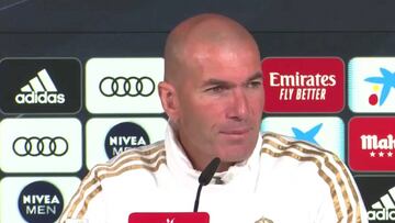 Zidane, en tono fuerte, explica la "no disponibilidad" de James