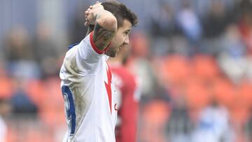 Aitor Ruibal, jugador del Rayo Majadahonda. 