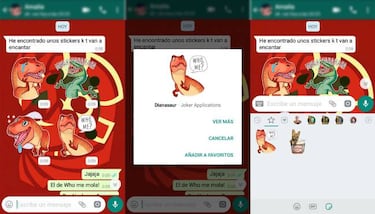 Cómo instalar stickers de WhatsApp sin descargar apps