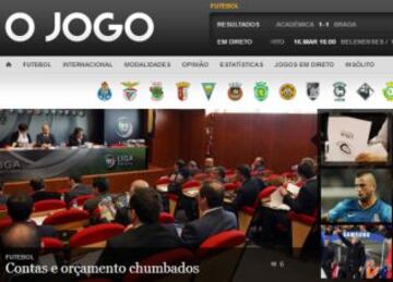 Portadas de la prensa extranjera