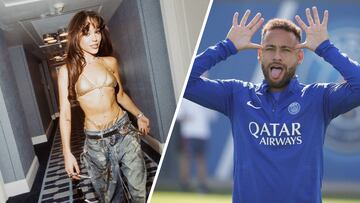 Danna confirma que salió con Neymar mientras él estaba en el PSG