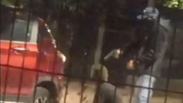 Chile y su peor momento: hija grabó cómo le hacían un portonazo a su papá