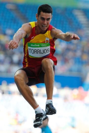 Pablo Torrijos consiguió una marca de 16,11 metros en su debut olímpico, fue eliminado de la prueba de triple salto.