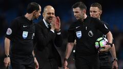 Pep cree que los árbitros son culpables del año del City