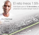 Así será el reto 1:59 de Kipchoge
