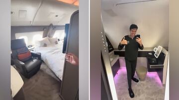Así es la lujosa primera clase de una aerolínea de Singapur: alucinen con el camarote propio