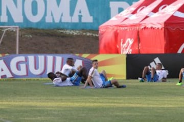 Primer entrenamiento de la Selección pensando en Bolivia