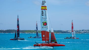 España finaliza séptima el Gran Premio de Bermudas de SailGP