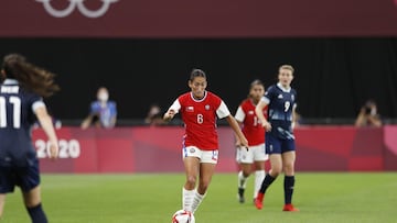 Nayadet, la futbolista española que ya disputó unos Juegos