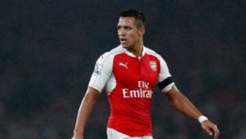 Alexis S&aacute;nchez, delantero de Arsenal