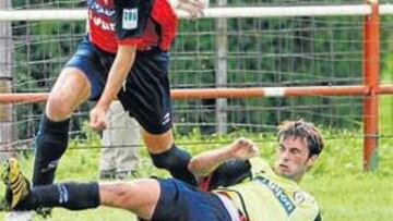 Entrenamiento muy competido.