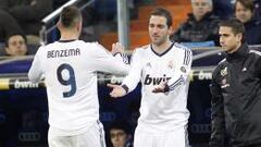 Benzema e Higuaín, tal para cual