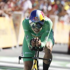 Van Aert: “Estoy muy cansando tras estas tres semanas, lo di todo”