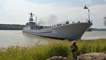 Rusia destruye el último buque de guerra de Ucrania