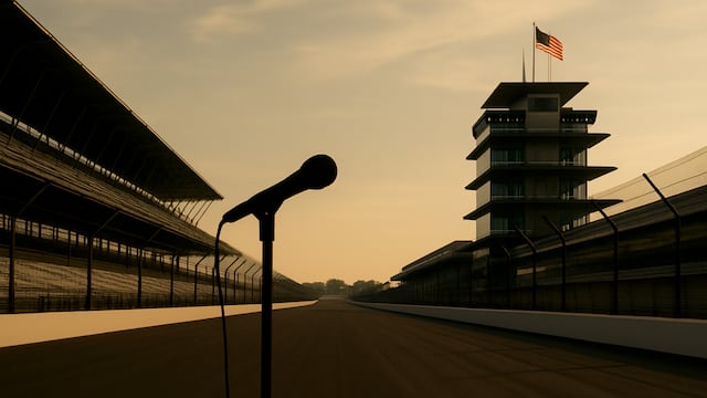 The iconic pre-race tradition continues with a Grammy-nominated artist taking the mic before the green flag drops at the Brickyard.