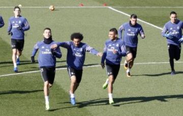 Marcelo, Casemiro y Cristiano Ronaldo