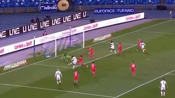 Por esto lo quiere media Europa: Golazo de Vlahovic frente Napoli