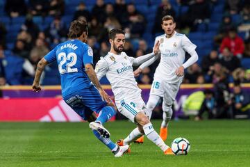 Isco y Damián Suárez.