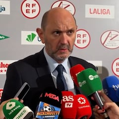 Rafael Louzán despeja las críticas a la Supercopa de España en Arabia Saudí