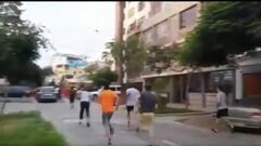 El barrio con más contagios de Lima y reaccionan así por un pollo gratis... ¿inconscientes?