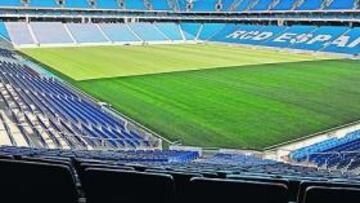 <b>VISTA INÉDITA. </b>Es la primera vez que un medio de comunicación les muestra la panorámica general del nuevo estadio blanquiazul; en pocas semanas ya tendrán las llaves.