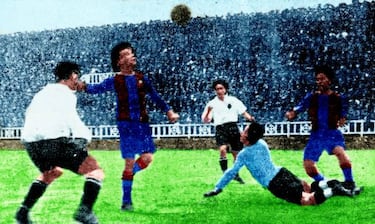 Samitier: mito blaugrana pero tambi¨¦n mito madridista