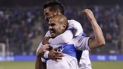 Futbol, Universidad Catolica vs Everton.