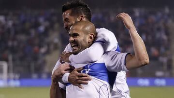 Futbol, Universidad Catolica vs Everton.