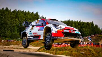 Evans, en el Rally de Estonia