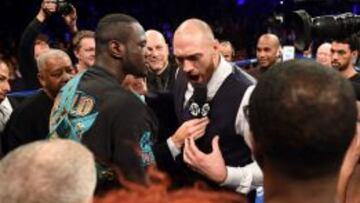 Tyson Fury desafía a Deontay Wilder.