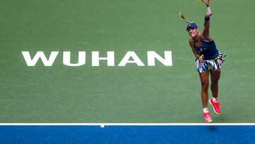 World number one Kerber survives scare in Wuhan