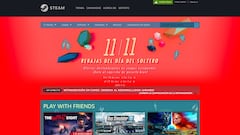 Steam celebra sus propias rebajas del día del soltero