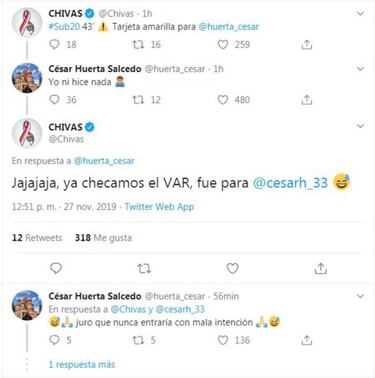 Chivas "puso a jugar" a reportero de AS México en la Sub-20