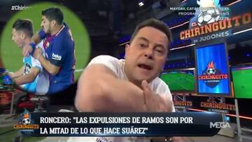 Suárez hace explotar a Roncero: "No tienen narices a expulsarle"