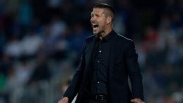 Diego Pablo Simeone, en un momento del partido.